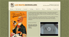 Desktop Screenshot of luxmentis.com